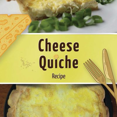 Cheese Quiche Recipe made at home