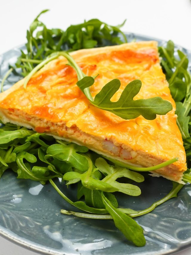 How to Make Mediterranean Quiche with Shrimp