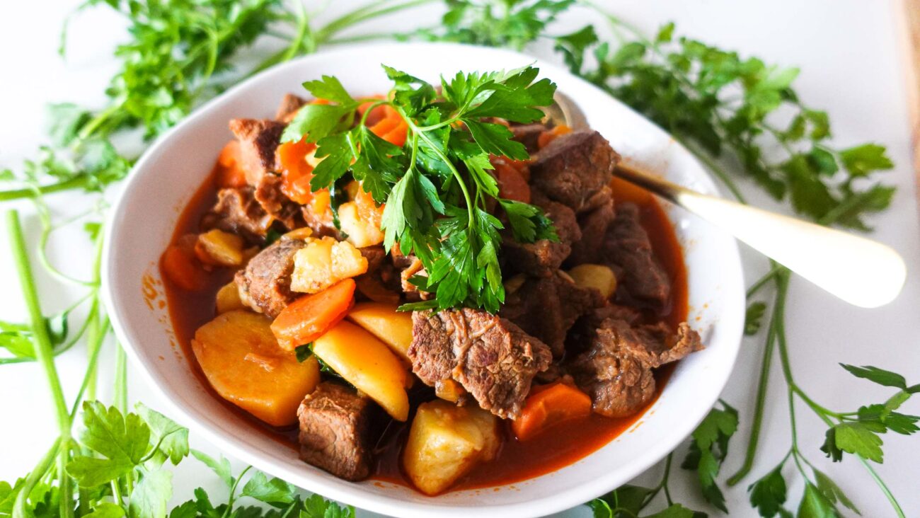 Beef Carrot Potato Stew Recipe - Helena Recipes