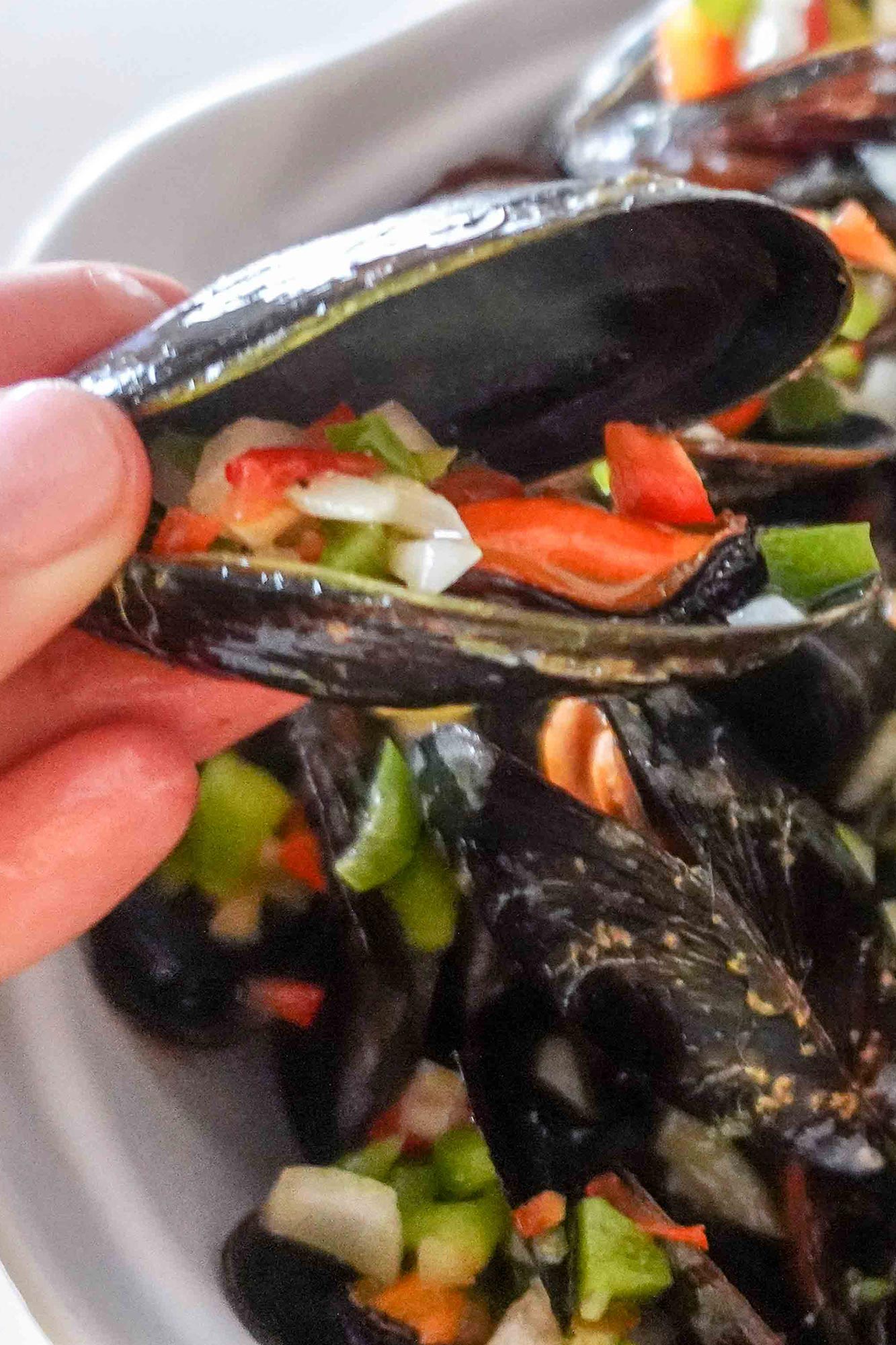 Portuguese-Style Mussels