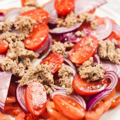 Simple Tuna Tomato Salad