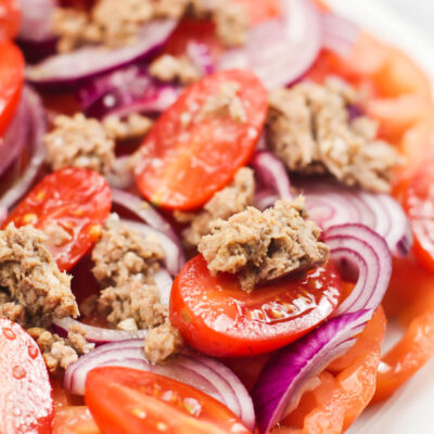 Simple Tuna Tomato Salad