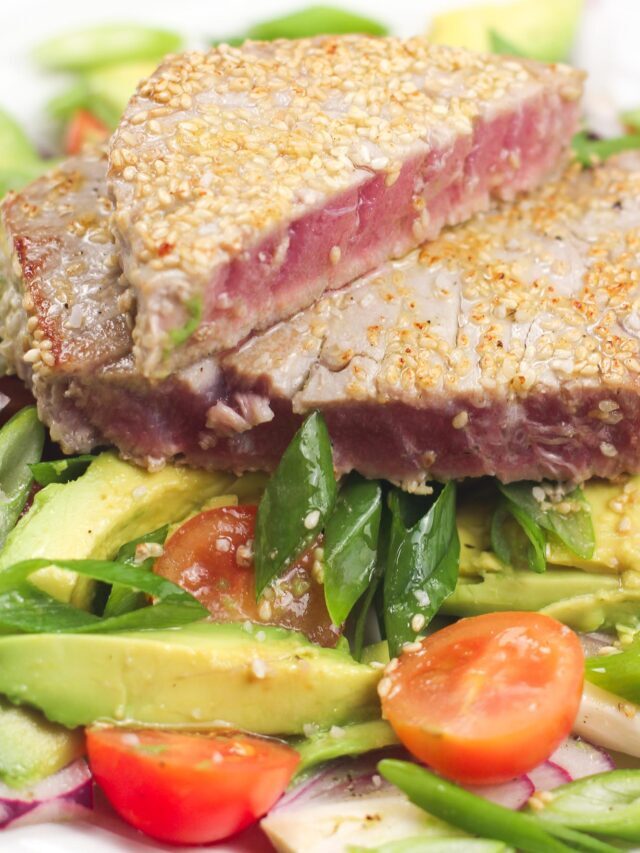 How to Make Ahi Tuna Salad