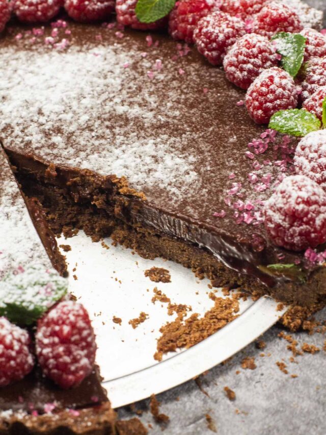 How to Make Chocolate Raspberry Tart