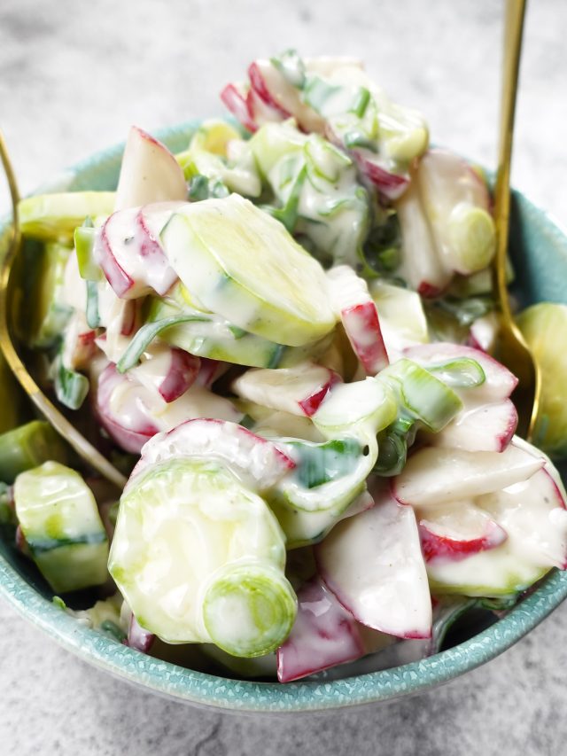 How to Make Cucumber Radish Salad