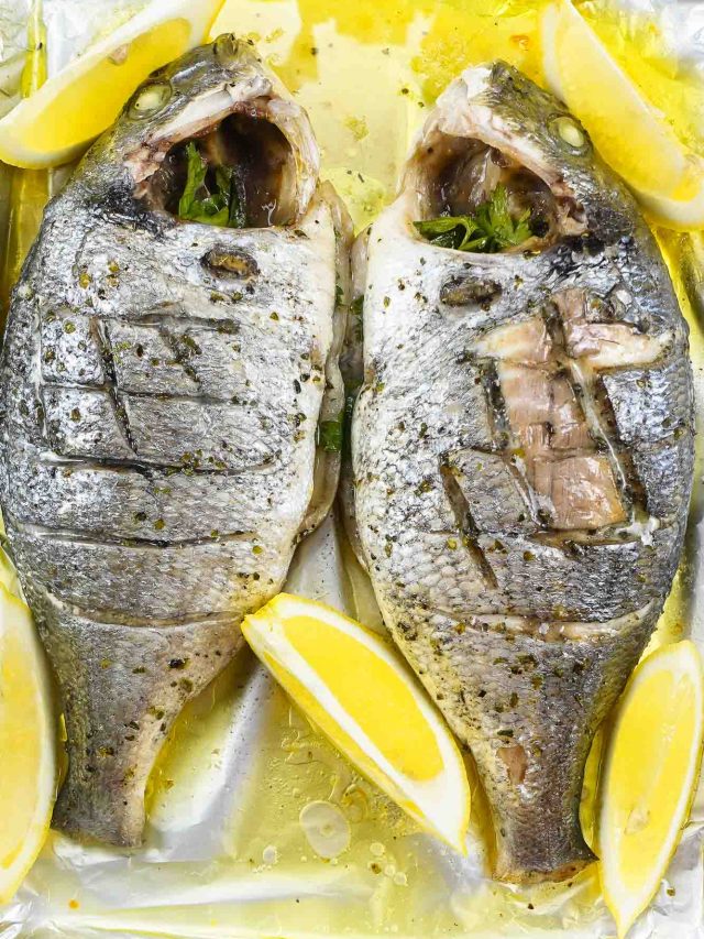 How to Make Foil Baked Sea Bream